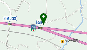 ソフトバンク小諸の地図画像