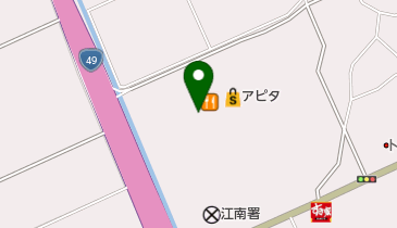 ソフトバンクアピタ新潟亀田の地図画像