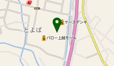 ソフトバンク上越モールの地図画像