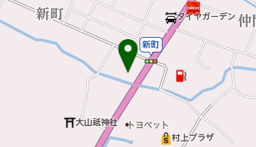 ソフトバンク村上の地図画像