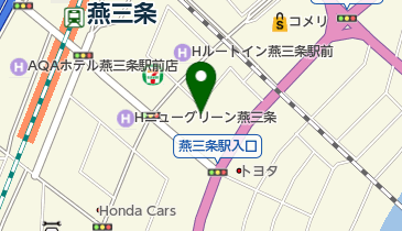 ソフトバンク県央の地図画像