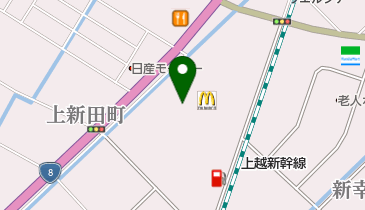 ソフトバンクプラント見附の地図画像