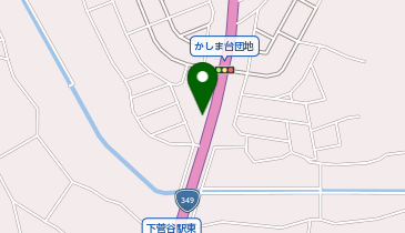 ソフトバンク那珂の地図画像