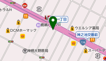 ソフトバンク神栖の地図画像
