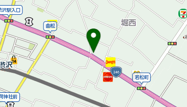 ソフトバンク渋沢の地図画像