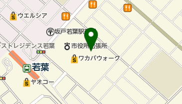 コルモピア ワカバウォーク店の地図画像