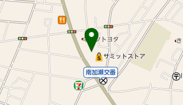 サミットストア 南加瀬店の地図画像