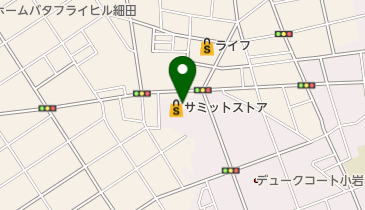サミットストア 西小岩店の地図画像