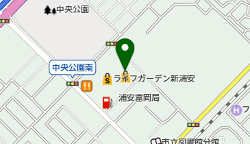 サミットストア ライフガーデン浦安富岡店の地図画像