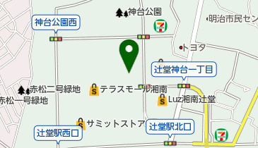 サミットストア テラスモール湘南店の地図画像