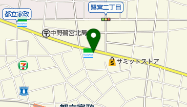 サミットストア 鷺宮店の地図画像