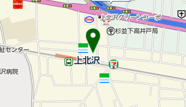 コルモピア 上北沢店の地図画像