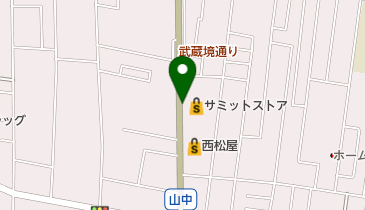 サミットストア 上連雀店の地図画像