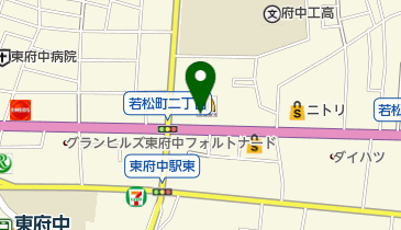 サミットストア 府中若松店の地図画像