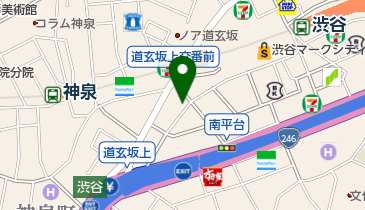 Ash(アッシュ) 渋谷店の地図画像