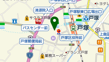 Ash(アッシュ) 戸塚店の地図画像