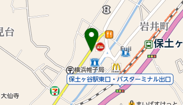 Ash(アッシュ) 保土ヶ谷店の地図画像