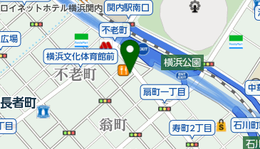Ash(アッシュ) 関内店の地図画像