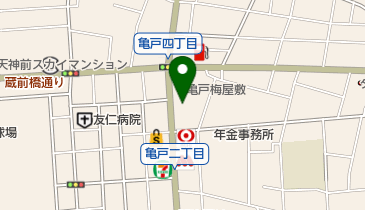 Ash(アッシュ) 亀戸店の地図画像