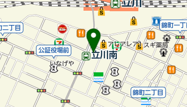 Ash(アッシュ) 立川店の地図画像