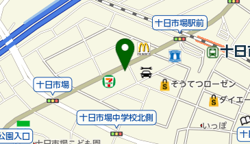 Ash(アッシュ) 十日市場店の地図画像
