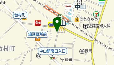 Ash(アッシュ) 中山店の地図画像