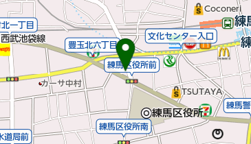 Ash(アッシュ) 練馬店の地図画像
