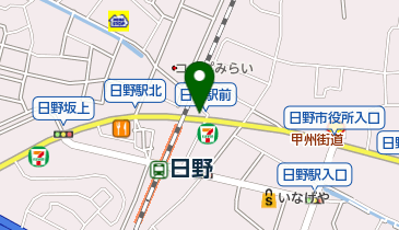 Ash(アッシュ) 日野店の地図画像