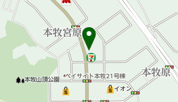 Ash(アッシュ) 本牧店の地図画像