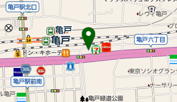 Ash(アッシュ) 亀戸東口店の地図画像