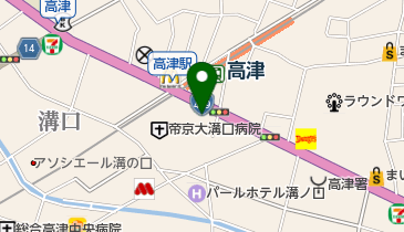 Ash(アッシュ) 高津店の地図画像