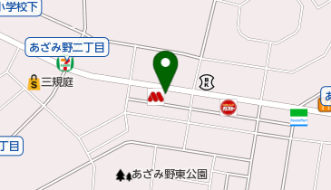 Ash(アッシュ) あざみ野店の地図画像