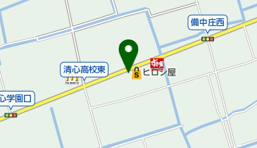 自遊空間 倉敷下庄店の地図画像