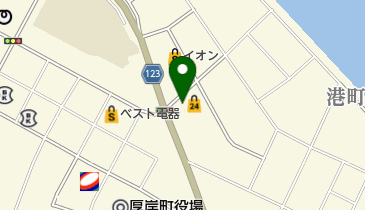 セイコーマート 厚岸港町店の地図画像