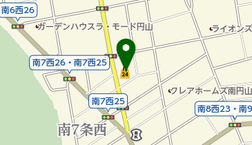 セイコーマート 旭ヶ丘店の地図画像