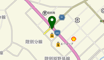 セイコーマート 陸別店の地図画像