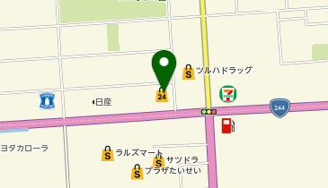 セイコーマート 斜里青葉店の地図画像