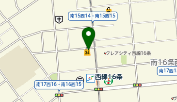 セイコーマート 西線16条店の地図画像