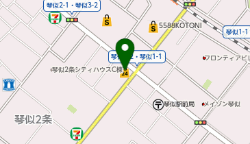 セイコーマート 琴似駅前店の地図画像