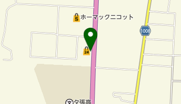 セイコーマート 夕張南清水沢店の地図画像