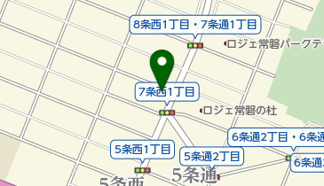 セイコーマート 旭川7条店の地図画像