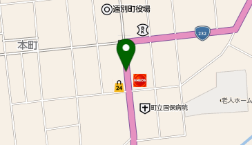 セイコーマート 遠別本町店の地図画像