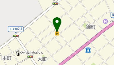 セイコーマート 苫小牧大町店の地図画像