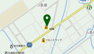 セイコーマート 岩見沢4条店の地図画像