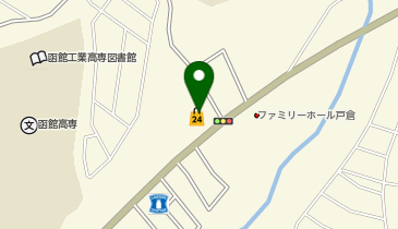 セイコーマート 函館戸倉店の地図画像