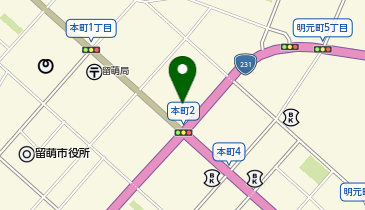 セイコーマート 留萌本町店の地図画像