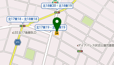 セイコーマート 元町北18条店の地図画像