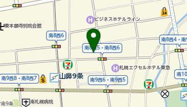 セイコーマート 南8条西6丁目店の地図画像