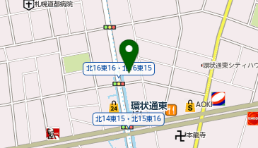 セイコーマート 北16条東店の地図画像