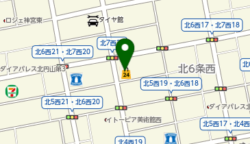 セイコーマート 北6条店の地図画像